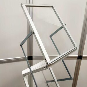 Буклетниця для поліграфії ALUMIN у кейсі