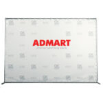 admart presswall kit 110 Прес-волл (press-wall) з хром труб без друку