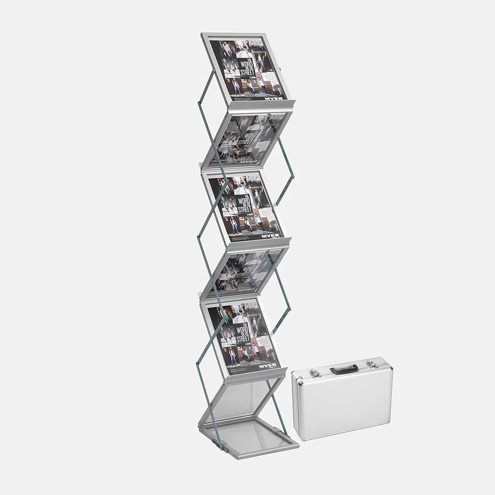 Буклетниця для поліграфії ALUMIN у кейсі Буклетниця Для Поліграфії Alumin У Кейсі - Зображення 4