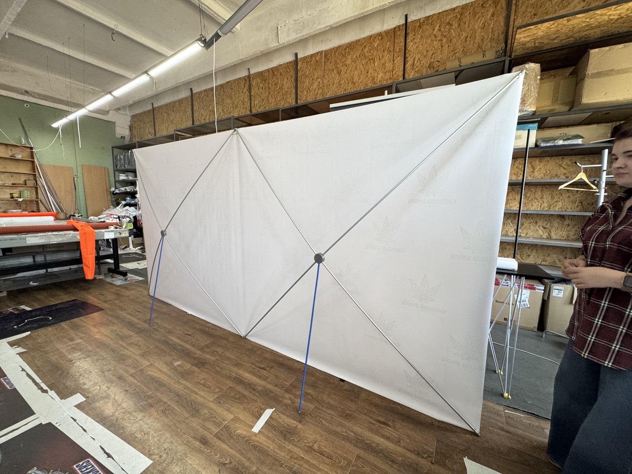 Стенд Х-Банер (стенд павук) Professional 400x200 см Стенд Х-Банер (Стенд Павук) Professional 400X200 См - Зображення 4